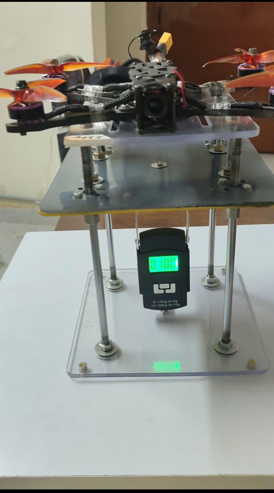 DRONE THRUST TESTER ( SUITABLE FOR - 5",7",10")   -IARS-10