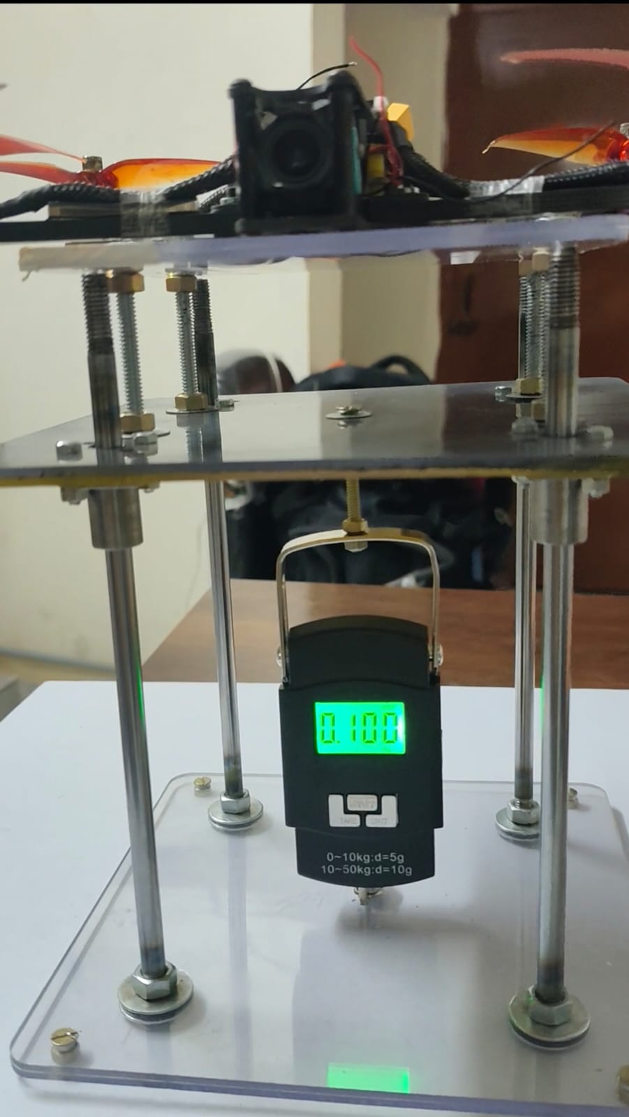 DRONE THRUST TESTER ( SUITABLE FOR - 5",7",10")   -IARS-10