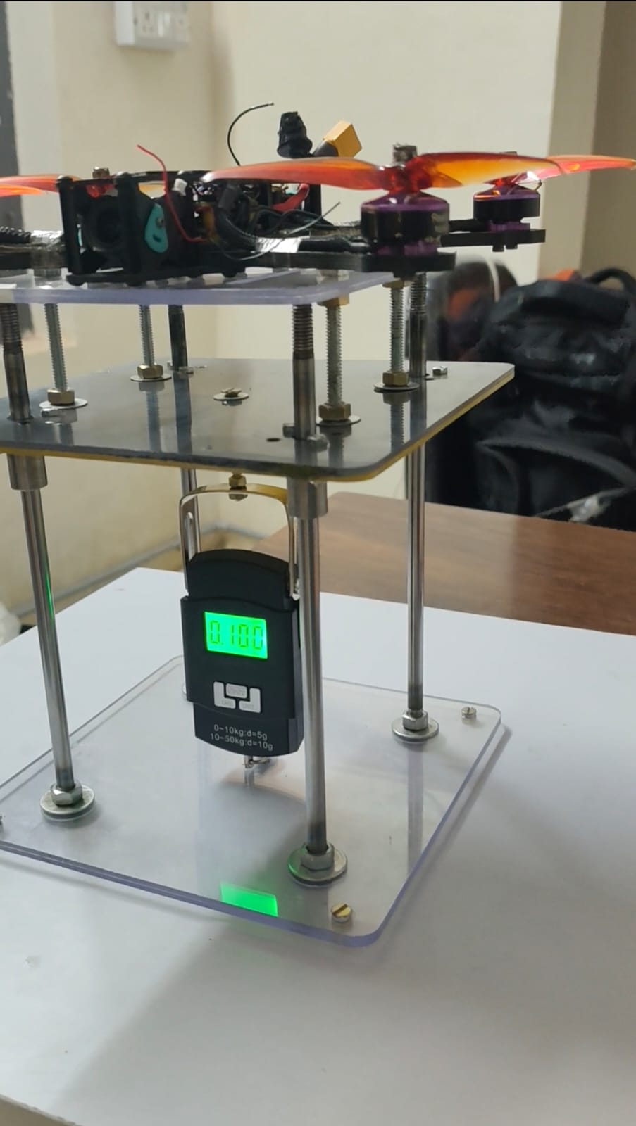 DRONE THRUST TESTER ( SUITABLE FOR - 5",7",10")   -IARS-10